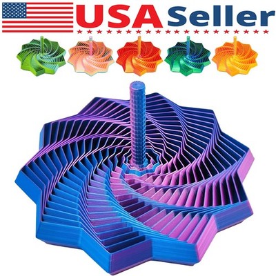 3D Printed Expanded Sensory Fidget Star Shaped Relax Fidget Spinner Game