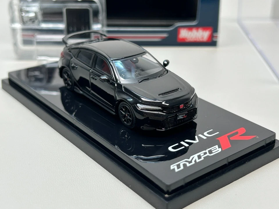 HJ64 1/64 Honda CIVIC TYPE R (FL5) RACE ЧЕРНЫЙ пакет черный жемчуг HJ641063BK - Изображение 4 из 4