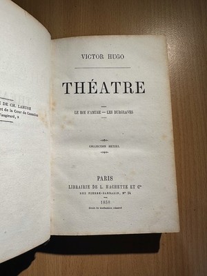 [45001-172] Littérature - Victor Hugo - Le Roi s'amuse - Hetzel 1858