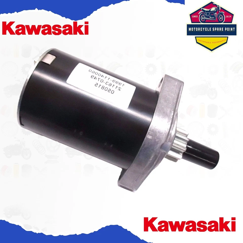 Parte originale Kawasaki OEM STARTER-ELECTRIC # 21163-0749 21163-0791 - Immagine 3 di 3