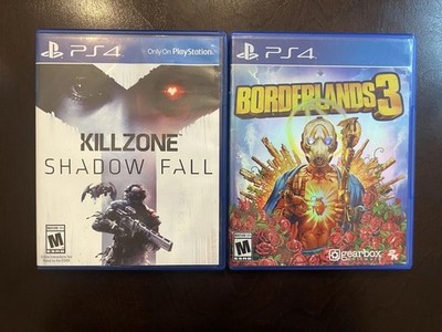 Borderlands 3  Killzone Shadow Fall Sony PlayStation 4 PS4 Video Game Lot Of 2