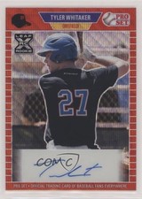 2021 Leaf Pro Set Metal 1989 Red Wave Tyler Whitaker #PA-TW1 Auto 7ba