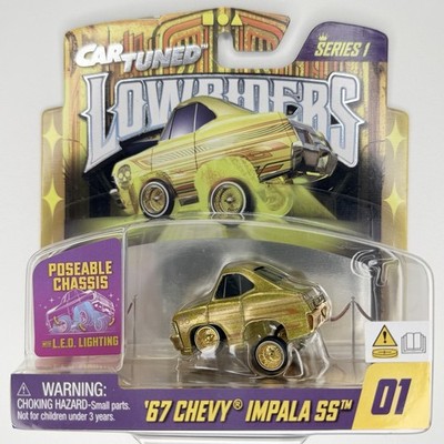MGA Entertainment Chevrolet '67 Impala SS Gold Lowriders Diecast Car LED