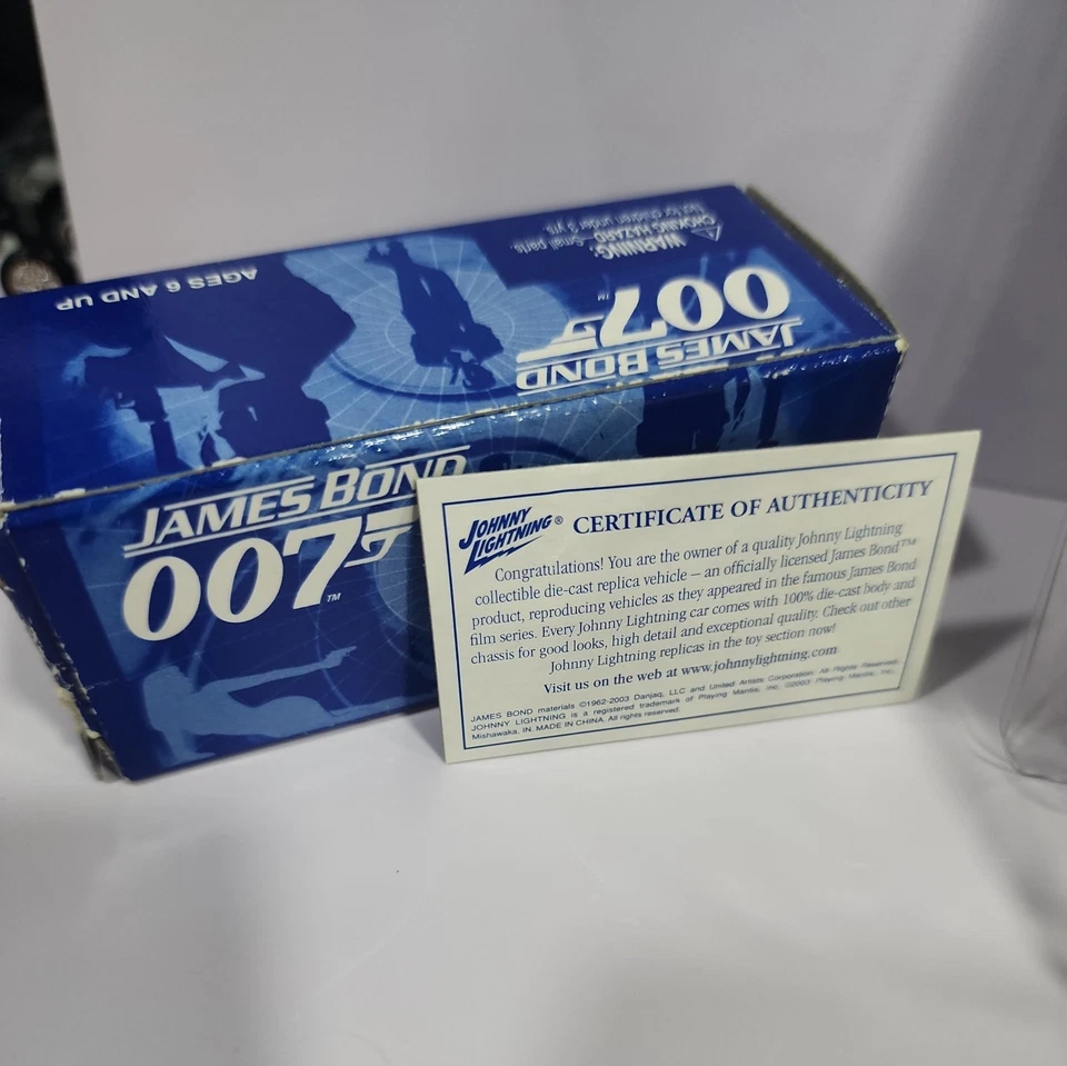 CUSTOM RECARDED Johnny Lightning James Bond 007 #5 Aston Martin V12 - Image 3 of 4