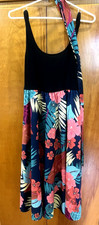 Shein Sleeveless Tropical Floral Maxi Dress – sz 8-10 NWOT,