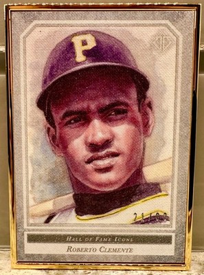JERSEY # MATCH! 2018 Transcendent HOF Icons Reproductions Roberto Clemente 21/83