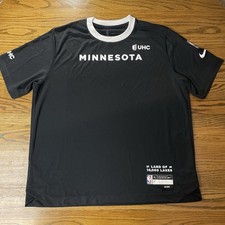 Kyle Anderson Game Worn Used Nike Pre Game Shirt Timberwolves XL NBA Black