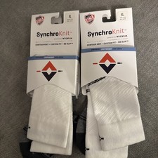 X2 WIGWAM SynchroKnit No SlipLong Wool Blend Socks XL Sz 12-15 Mid Crew