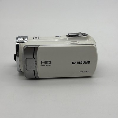 Samsung HMX-F90 Handycam 52X Optical Zoom Camcorder Black Untested No Charger