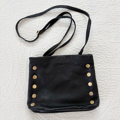 Hammitt Duke Crossbody Bag, Black / Brushed Gold
