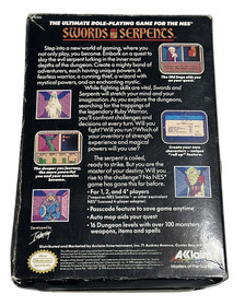 Swords and Serpents - NES