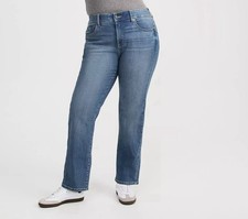 Torrid Size 22 Blue Denim Straight Bombshell High Rise Stretch Women's Jeans