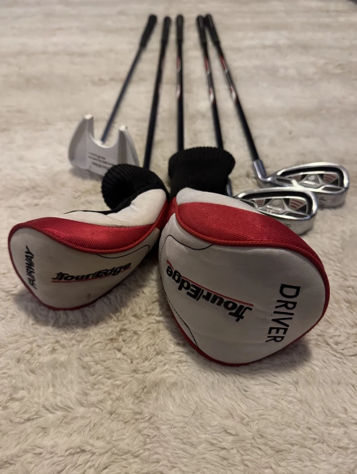 Tour Edge Bazooka HT MAX-J Jrs. 5 Club Set & HC's For Youth 54"to 60" Tall RH - Image 3 of 4