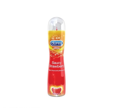 Durex Play Sweet Strawberry Pleasure Gel Flavoured Fun - 100 ml.