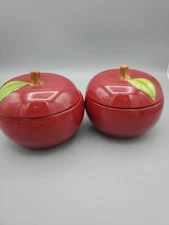 2 Temptations By Tara Apple Fresh Crop Individual Baking Dishes Crocks