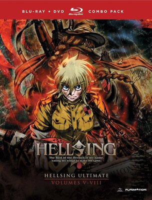 HELLSING ULTIMATE: VOLUMES 5-8 BLU-RAY + DVD [BRAND NEW