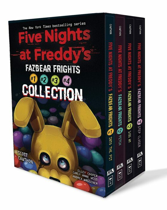 Five Nights at Freddys Fazbear Frights 4 Book Boxed Set Scott
