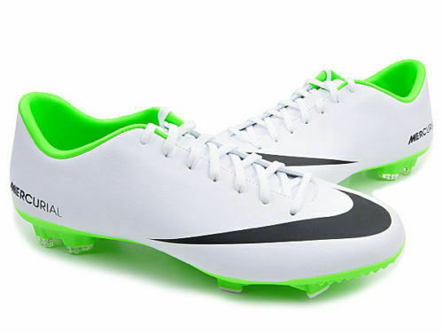 nike mercurial white and green