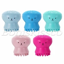 5pcs/set Silicone Octopus Facial Cleansing Brush Acne Pore Cleaner Beauty Tools