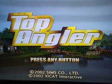 Top Angler: Real Bass Fishing (Sony PlayStation 2, 2002) PS2 CIB Tested See Pics