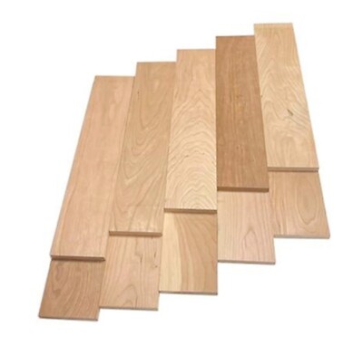 3/4'' x 3'' x 20'' - 10 CHERRY Wood Boards DIY Shelf Sign Craft Build Furniture S4S