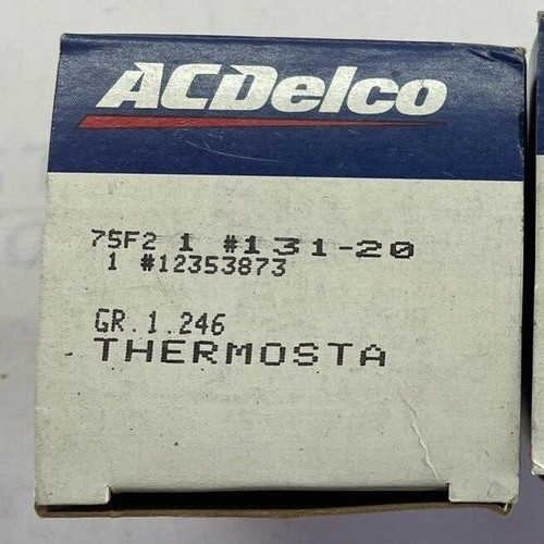 Engine Coolant Thermostat ACDelco 131-20 12353873 - Picture 3 of 3
