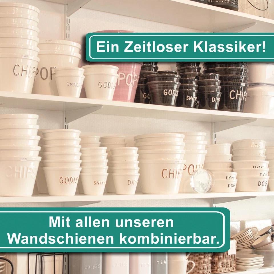 Regalträger 10 Stück Regalsystem für Wandschiene Regalwinkel Regalboden Regal - Bild 3 von 4