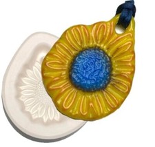 O.D.3.25"x 3 D.2 Sunflower Frit Casting Mold Glass Fusing