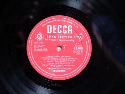 Zombies-Begin Here UK Decca mono lp nm lp | eBay