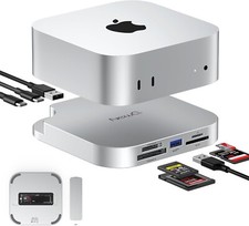 Mac Mini M4 Dock, USB 3.2 10Gbps CFexpress Type B/Type A Card, SSD Enclosure