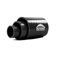 Connettore silicone dritto Ø 220 mm nero Tubo Aria Turbo flessibile connector