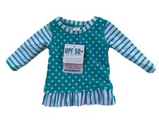 Ruffle Butts Rugged Butts Infant Size 3-6 Mo sun Protection Top UPF 50+
