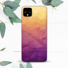 Pink Yellow Paint Aesthetic Case For Google Pixel 2 3 3a 4 4a 5 6 7 8 XL