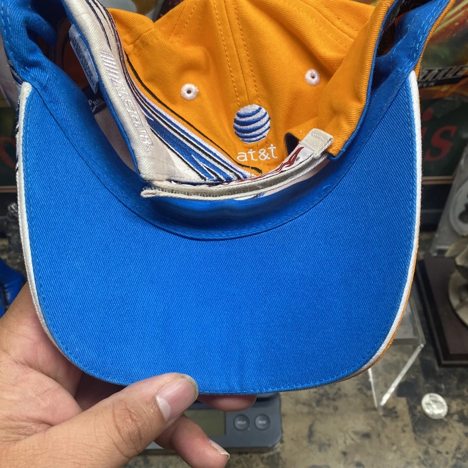 Gorra Nascar Jeff Burton Chase Authentics #31 AT&T RCR naranja  Foto 3 de 4