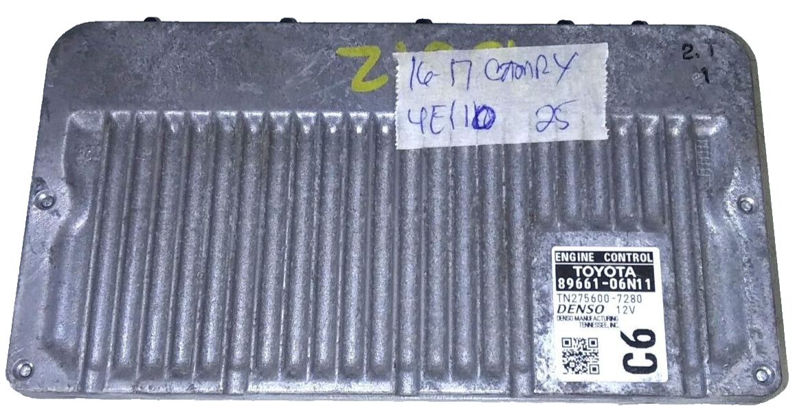 みゃページ 89661-06N11 ecu ecm computer 2016-2017 Toyota Camry | eBay