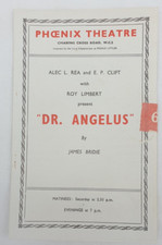Phoenix Theatre London Programme - Dr. Angelus - George Cole - Alastair Sim