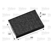 Valeo 715673 Filter Innenraumluft für Peugeot 508 I 8D 508 SW I 8E
