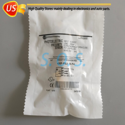 New For Allen Bradley 42EF-P2JBB-F4 Photoelectric Sensor 10-30 VDC 4-Pin 3m