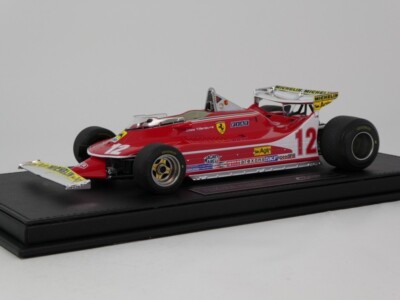 GP Replicas Gpreplicas Ferrari 312 T4 #12 Villeneuve Monaco Gp 1979 1/18 GP002C