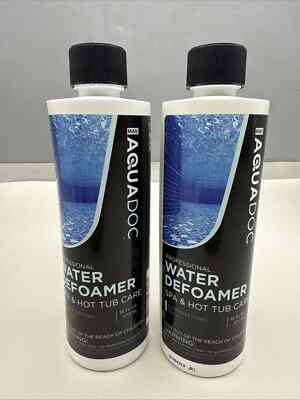 2 PACK Mav Aquadoc Hot Tub Spa care Water Treatment Foamer  32 Oz -Shlf