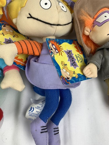 3 Rugrats Applause Stuffed Characters 1997 NWT 2 Chuckie's 1 Angelica - Picture 9 of 10
