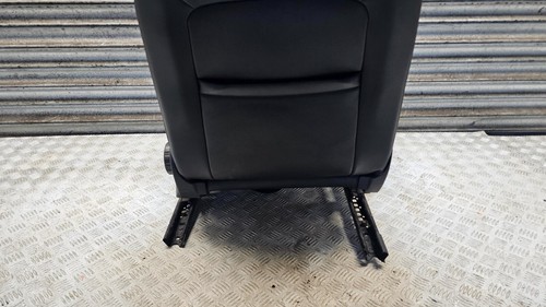 SKODA OCTAVIA SEAT COMPLETE FRONT LEFT PASSENGER SIDE IN BLACK MK3 2013 - 2017 - Picture 10 of 14