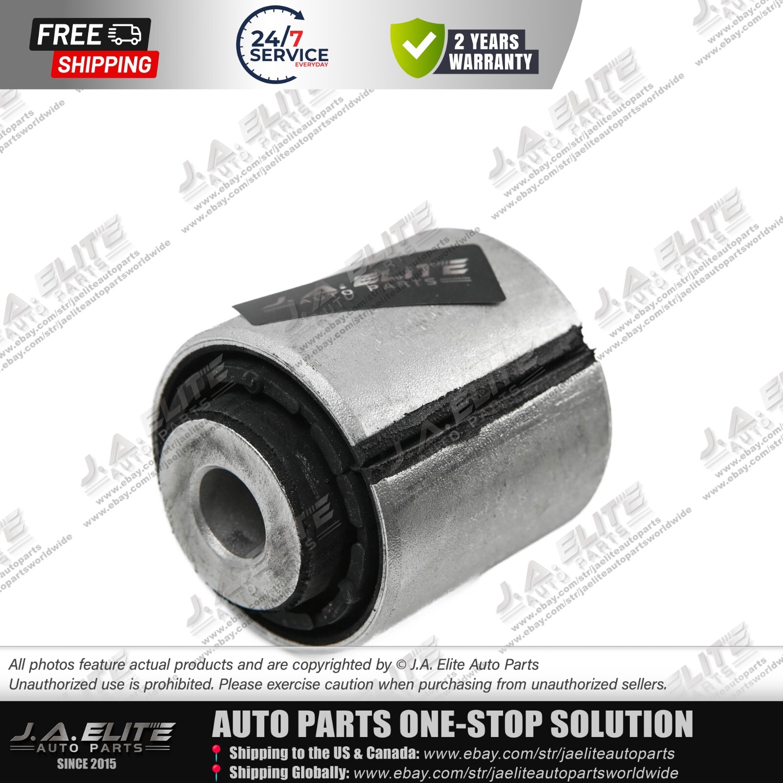 Rolls-Royce Phantom Rear Lower Control Arm Bushing Kit 4pc #33326758995