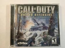 CALL OF DUTY UNITED OFFENSIVE EXPANSION PACK PC CD-ROM 2004 Video Game