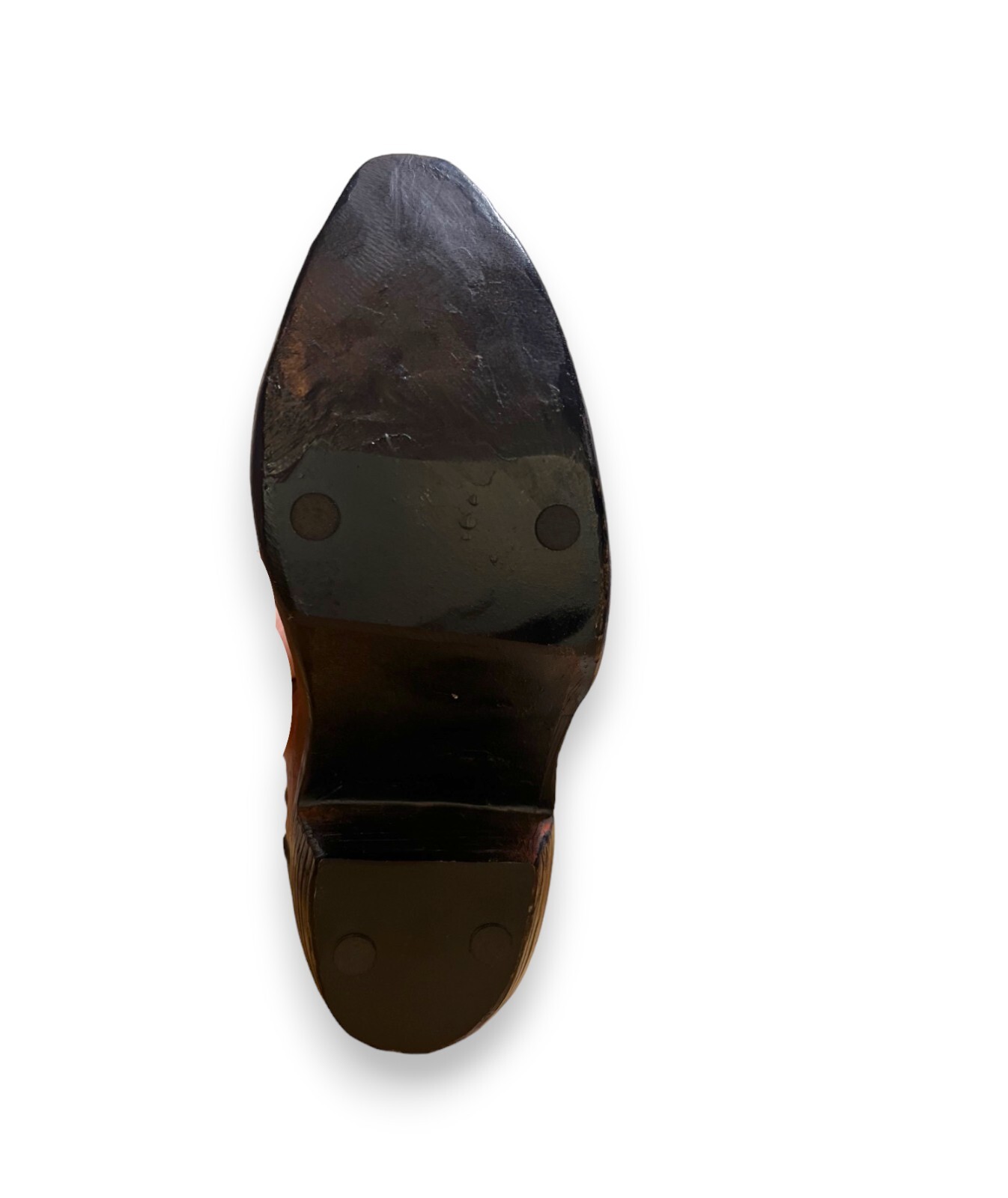 Wine Bottle Holder TRUE Giddy Up brown Cowboy Boot 👢 Country rustic