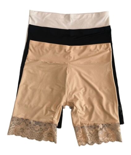 Blueinn Slip Shorts Under Dress Mesh Womens XL Anti Chafing Underwear 3 Pack