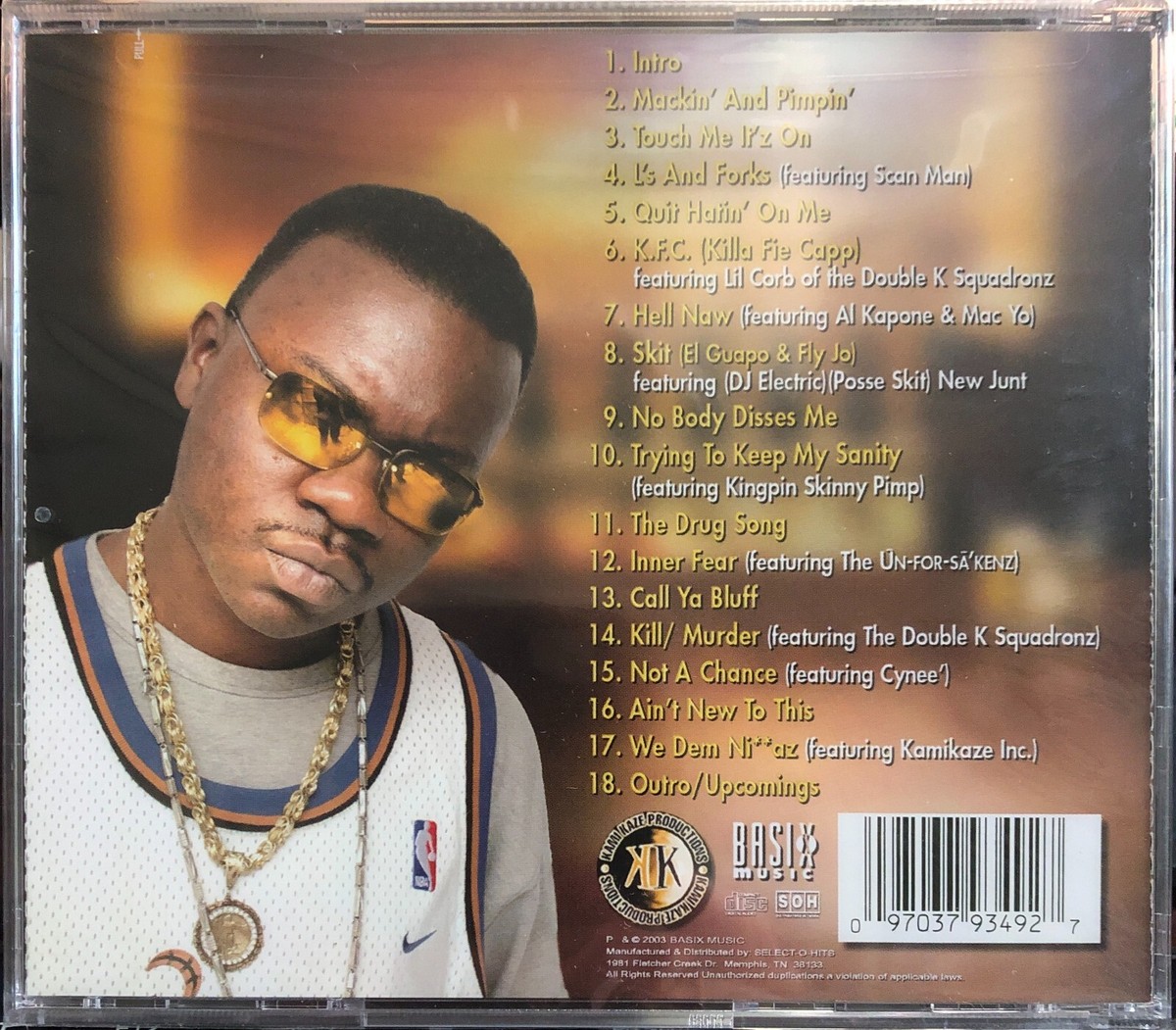 M.C. MACK - Macknificent (Factory Sealed CD, 2003) Official