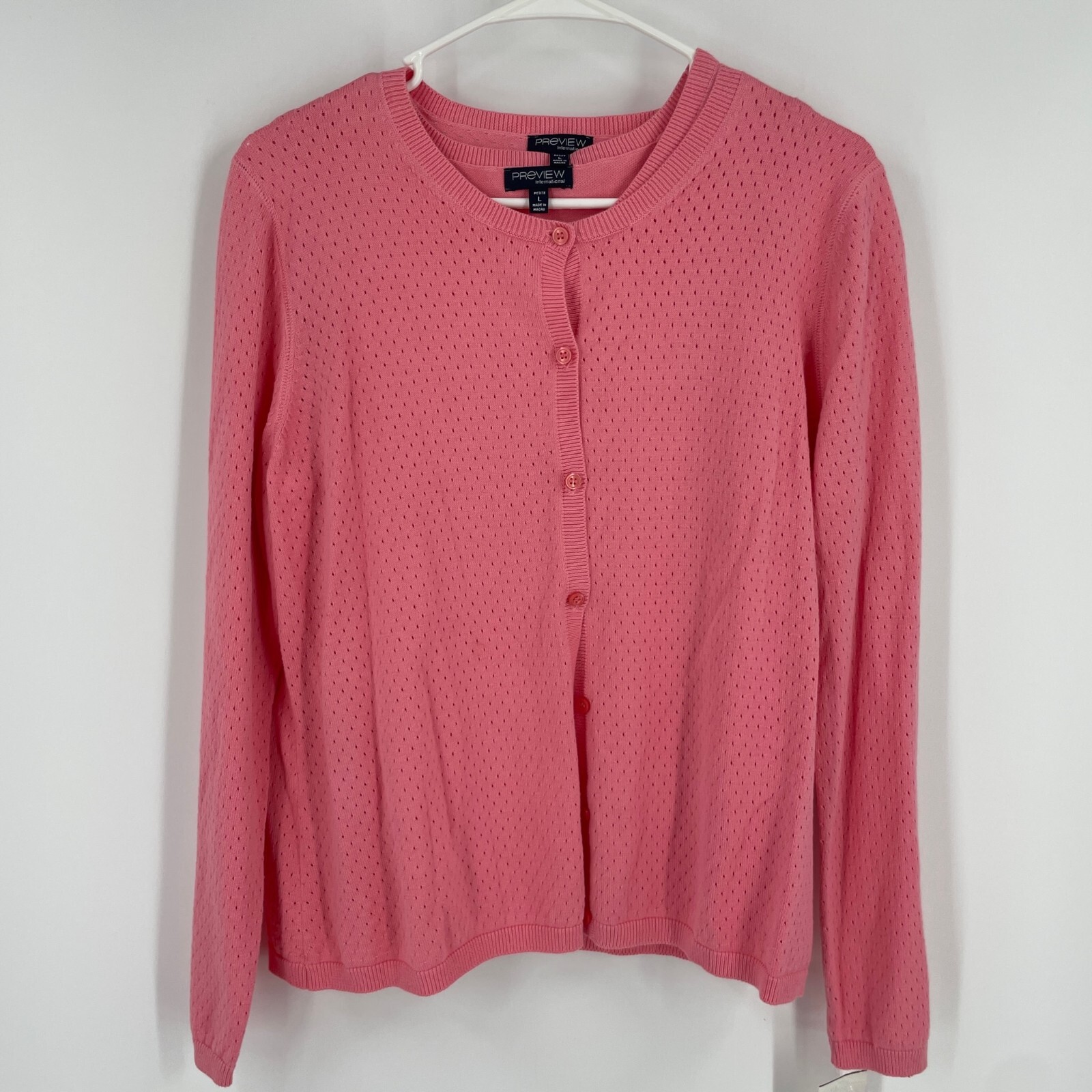 Preview Cardigan Shirt Set Women Large 