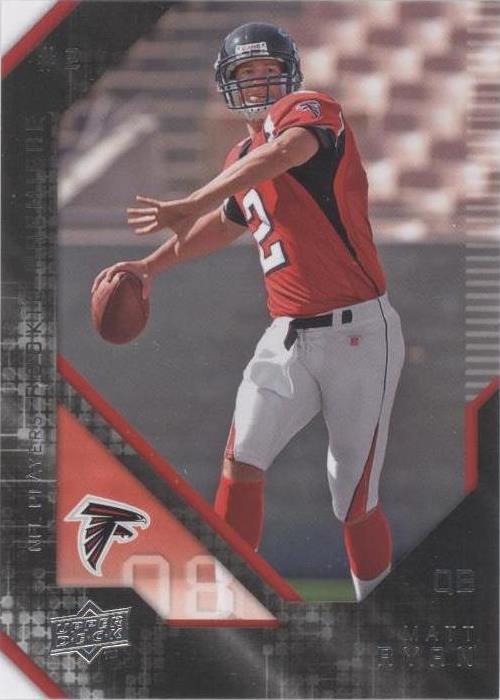 2008 Upper Deck NFL Players Rookie Premiere Matt Ryan #4 - 1 of 2