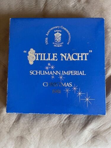 Schumann Imperial "Stille Nacht" Plate 1981 Germany #2443 Limited Edition 10" - Picture 2 of 5